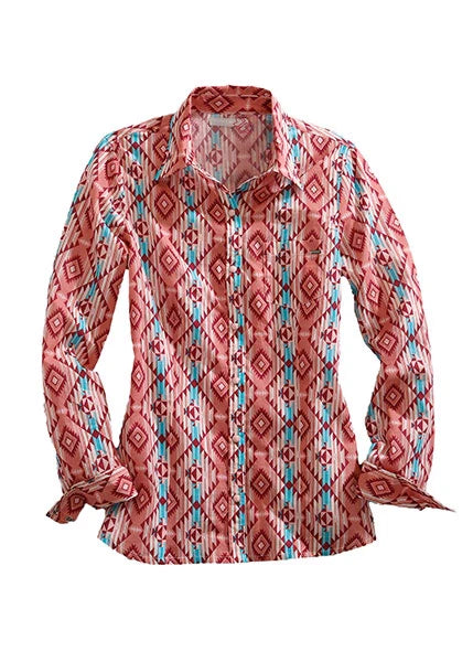 Tin Haul 1496 Southwest Serape (Pink) - Women's Western Shirt
