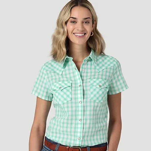 Green Plaid | Wrangler Womens