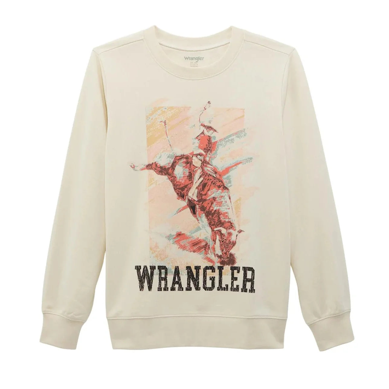 Bucking Pastelly Sweatshirt | Wrangler Womens