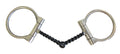 AJ Tack Dee Ring Twisted Snaffle Bit