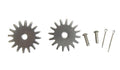 AJ Tack 16 Point Rock Grinder Rowel Package