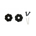 AJ Tack 7 Point Rosebud Rowel Package