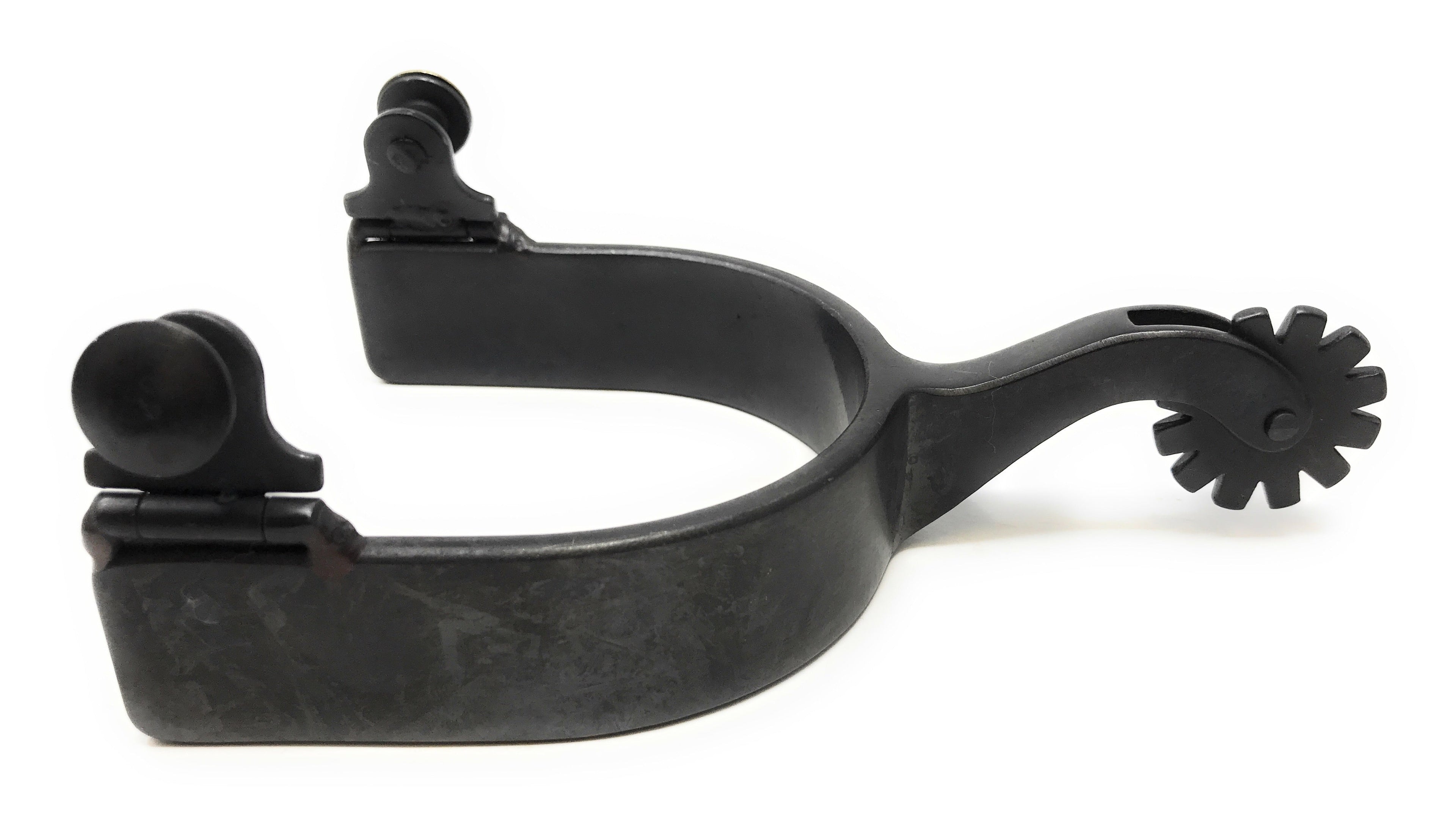 AJ Tack Men's Antique Brown Revolver Spurs