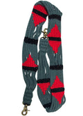 Hand braided Wool Strand Handle Strap