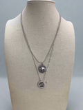Western Petite Buffalo Coin Necklace - 18 inch