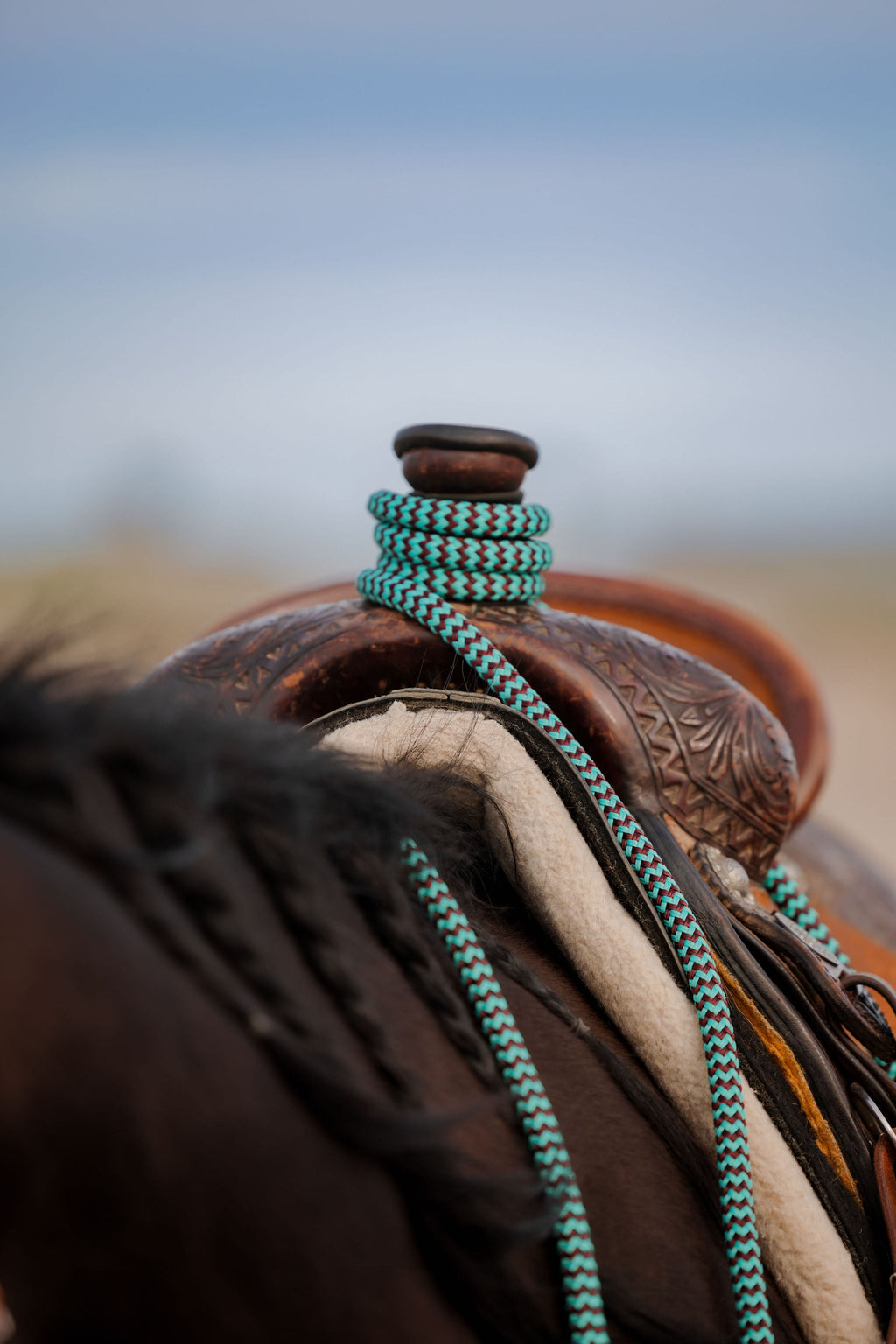 22 Ft Clinician Mecate Reins