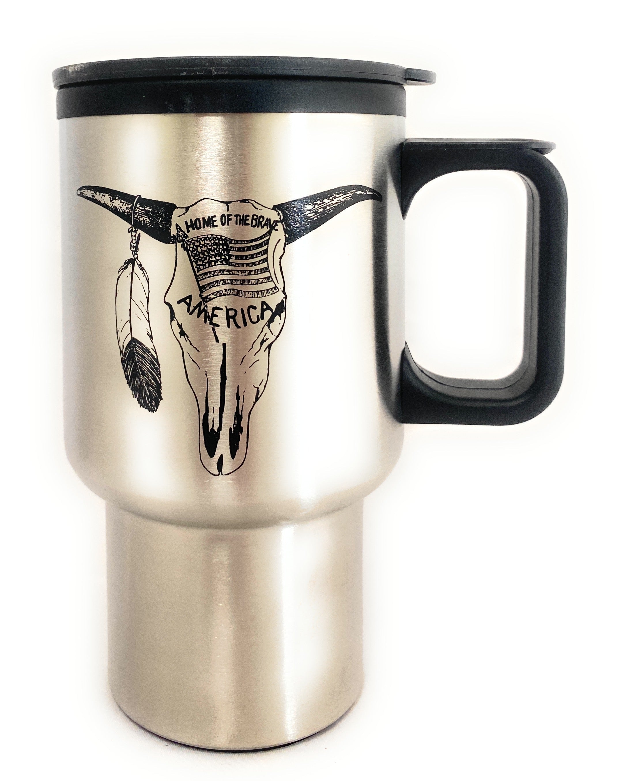 AJ Tack Stainless Steel Travel Mug - 14 oz.
