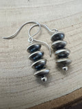 Bryannen Halwood Sterling Silver Navajo Pearl Earrings