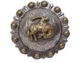 AJ Tack Bucking Bronc Rider Berry Concho