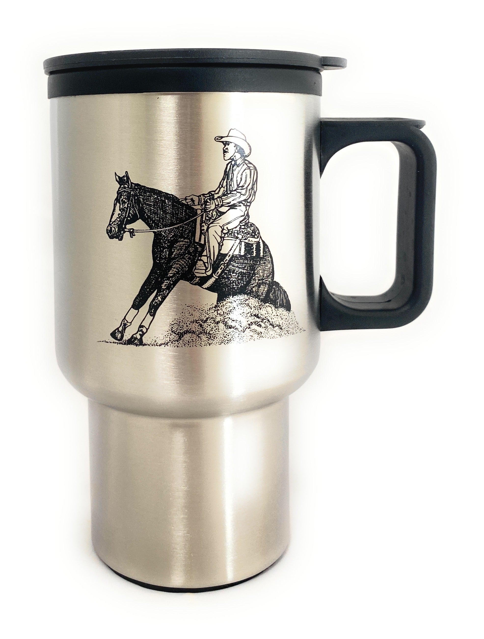 AJ Tack Stainless Steel Travel Mug - 14 oz.