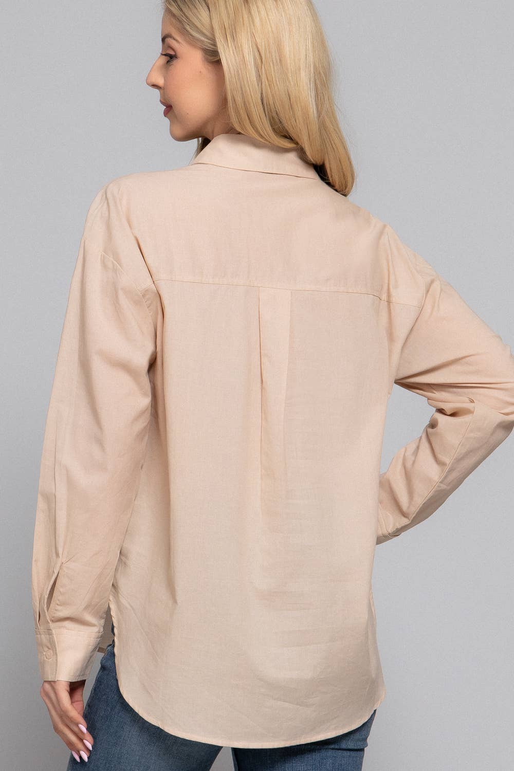 Two Step Button Down Shirt