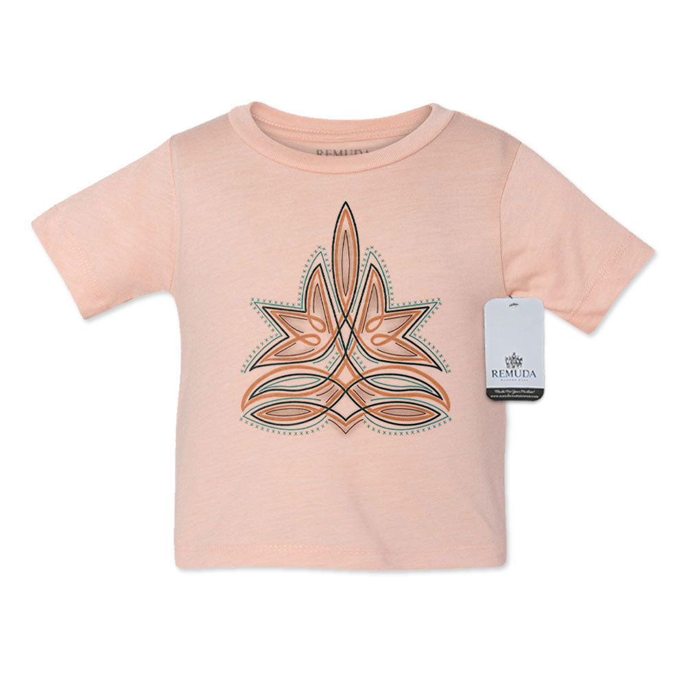 Western Boot Stitch - Infant Kids Tee T-Shirt